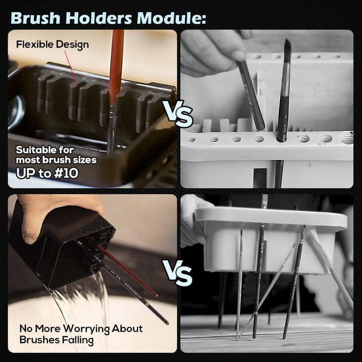 KRYDRUFI 4PCS Brush Holder Modules - KRYDRUFI - UK