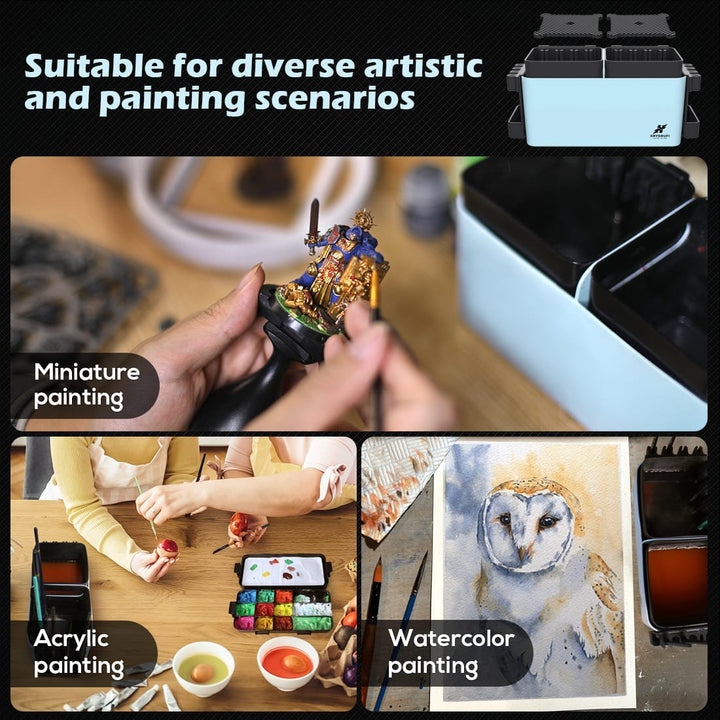KRYDRUFI All - in - One Modular Art Box Basic Set - KRYDRUFI - UK