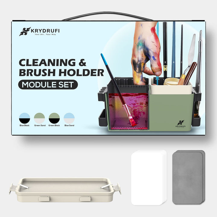 KRYDRUFI All - in - One Modular Art Box Basic Set - KRYDRUFI - UK