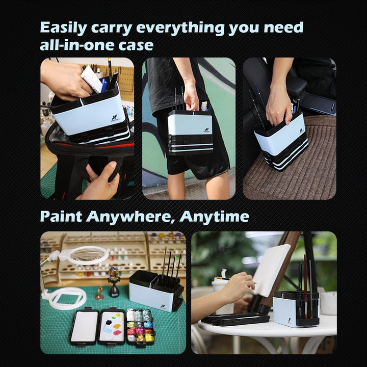KRYDRUFI All - in - One Modular Art Box — Standard Set - KRYDRUFI - UK