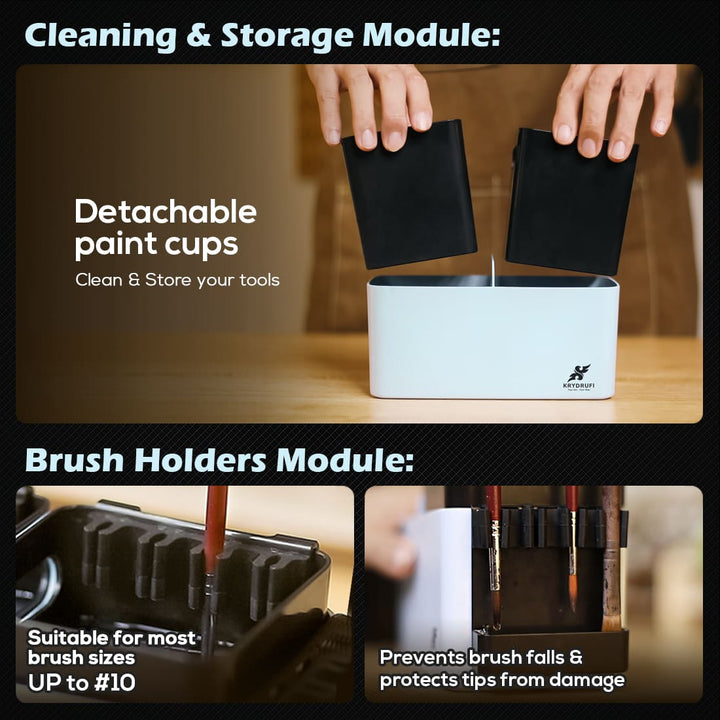 KRYDRUFI All - in - One Modular Art Box - Ultra Set - KRYDRUFI - UK