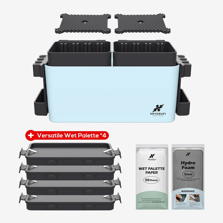 KRYDRUFI All - in - One Modular Art Box — Your Ultimate Mobile Battle Station - KRYDRUFI - UK